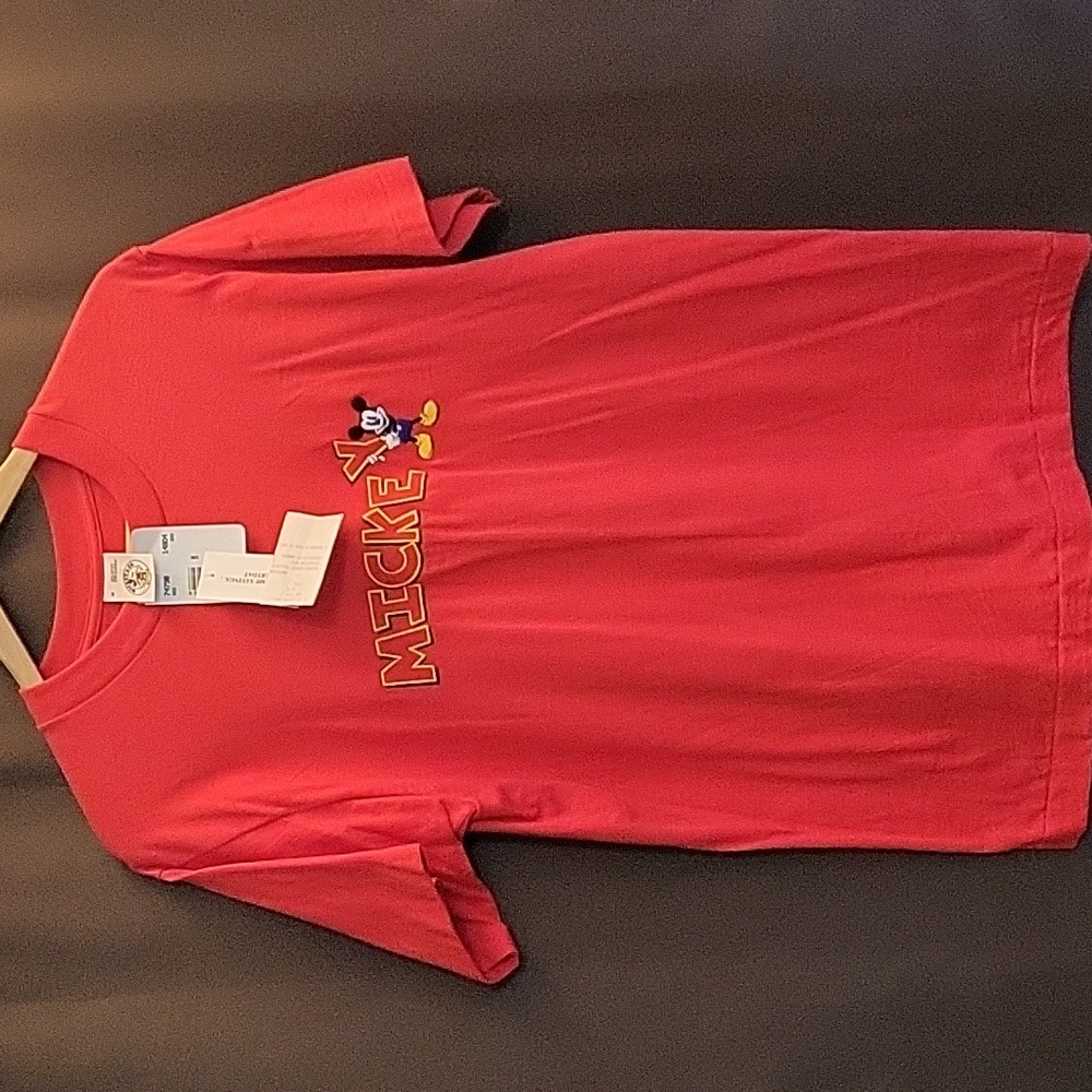 Vintage 90s Disney Mickey & Co Tee Embroidered T-Shirt (M) NWT